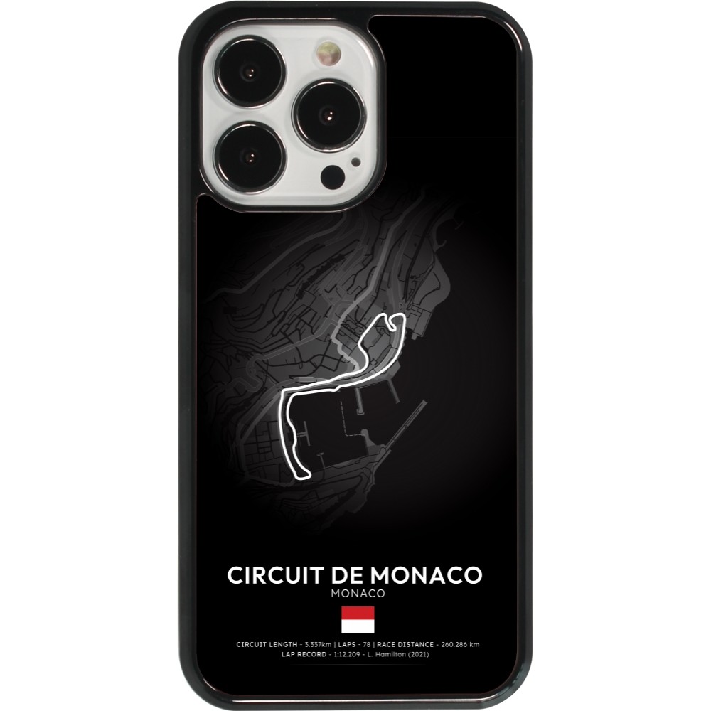 Coque iPhone 13 Pro - F1 Track 2025 Monaco