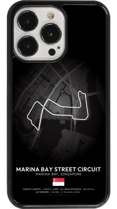 Coque iPhone 13 Pro - F1 Track 2025 Singapore