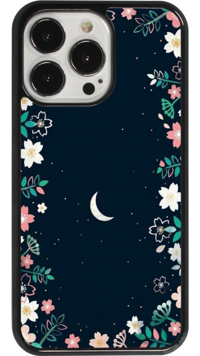 Coque iPhone 13 Pro - Flowers space