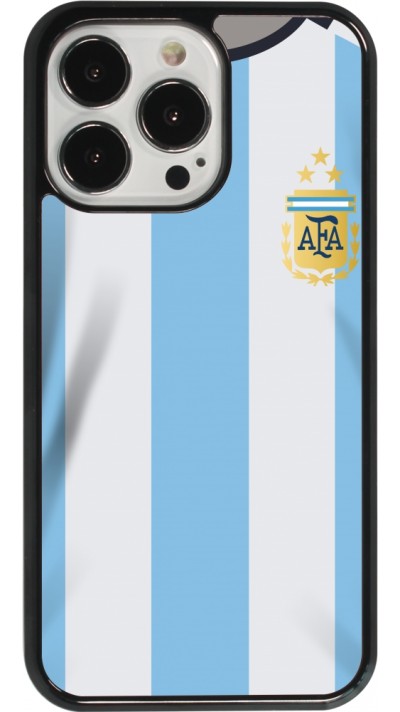 iPhone 13 Pro Case Hülle - Argentinien 2022 personalisierbares Fussballtrikot