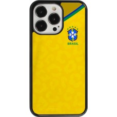 iPhone 13 Pro Case Hülle - Brasilien 2022 personalisierbares Fußballtrikot