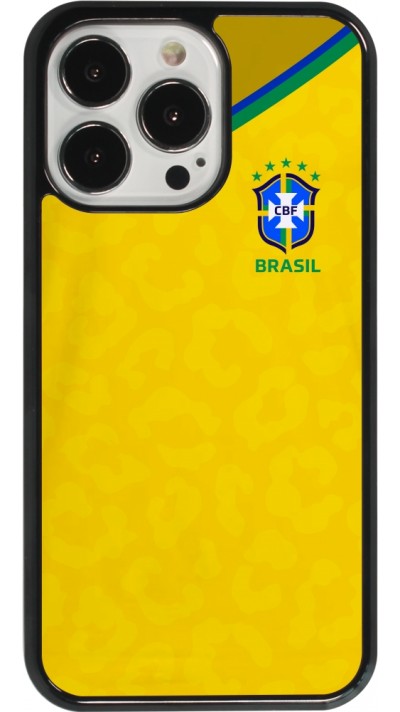 iPhone 13 Pro Case Hülle - Brasilien 2022 personalisierbares Fußballtrikot