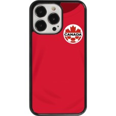 Coque iPhone 13 Pro - Maillot de football Canada 2022 personnalisable