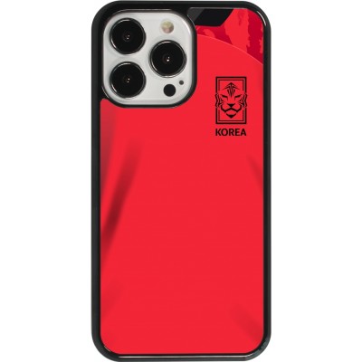 Coque iPhone 13 Pro - Maillot de football Corée du Sud 2022 personnalisable