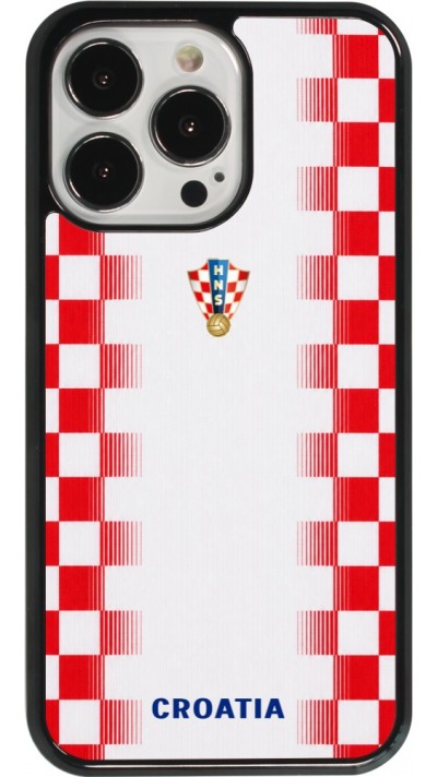 Coque iPhone 13 Pro - Maillot de football Croatie 2026 personnalisable