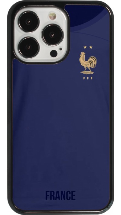 iPhone 13 Pro Case Hülle - Frankreich 2022 personalisierbares Fussballtrikot