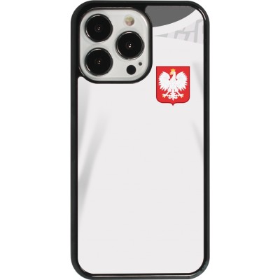iPhone 13 Pro Case Hülle - Polen 2022 personalisierbares Fussballtrikot