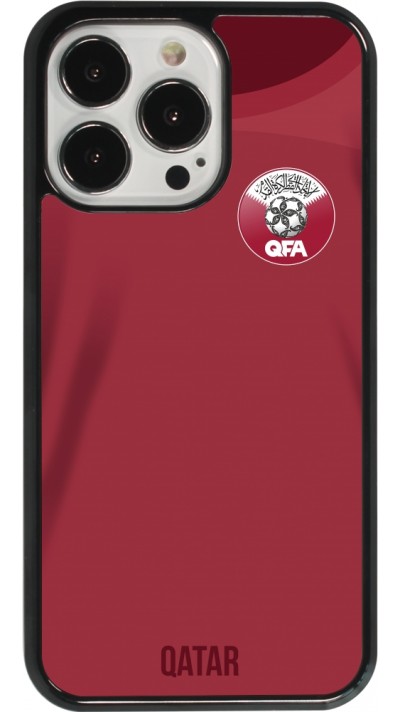 iPhone 13 Pro Case Hülle - Katar 2022 personalisierbares Fussballtrikot