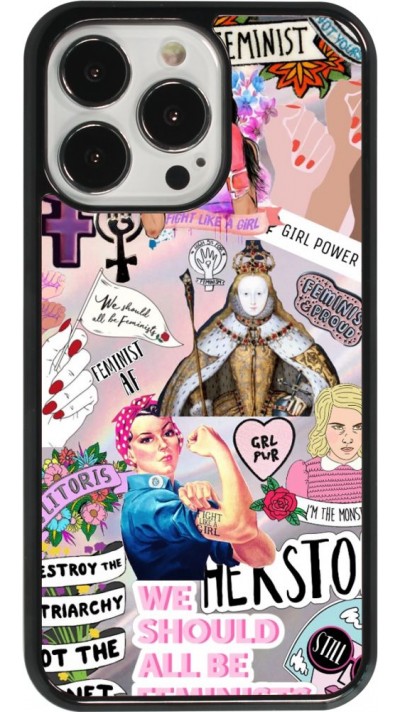 iPhone 13 Pro Case Hülle - Girl Power Collage
