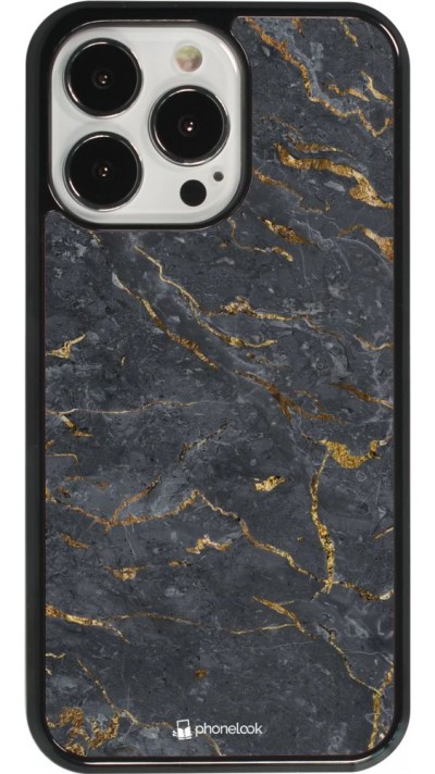 Hülle iPhone 13 Pro - Grey Gold Marble