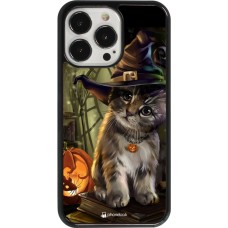 Hülle iPhone 13 Pro - Halloween 21 Witch cat