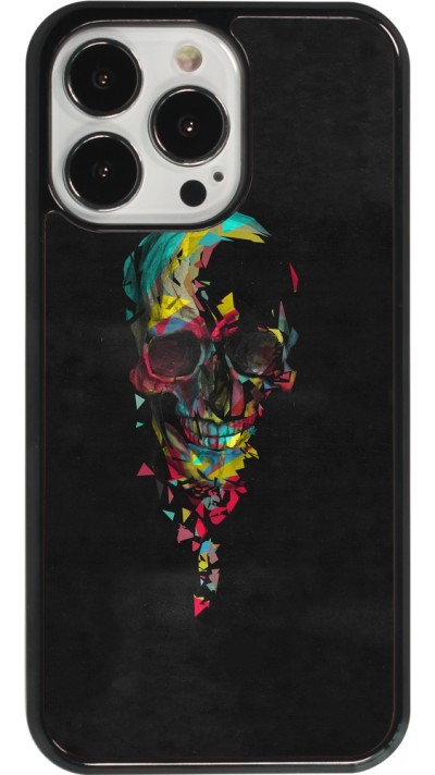 iPhone 13 Pro Case Hülle - Halloween 22 colored skull
