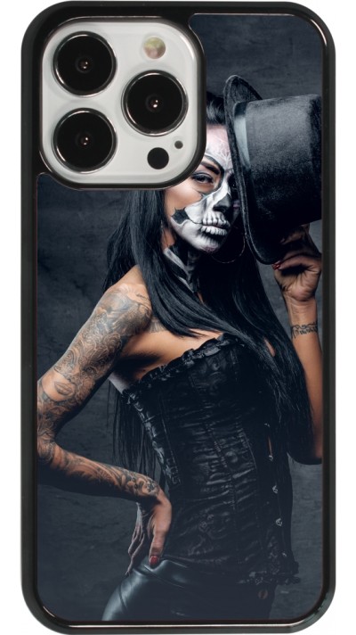 iPhone 13 Pro Case Hülle - Halloween 22 Tattooed Girl