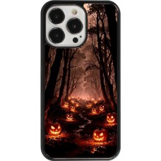 Coque iPhone 13 Pro - Halloween 2025 Road of Terrifying Pumpkins