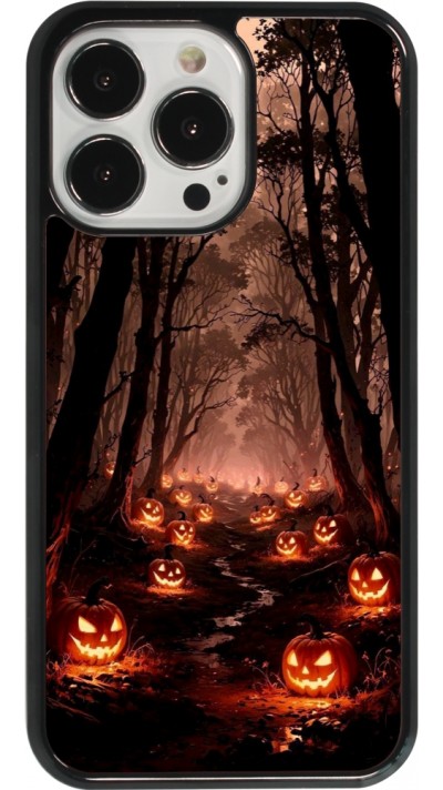 Coque iPhone 13 Pro - Halloween 2025 Road of Terrifying Pumpkins