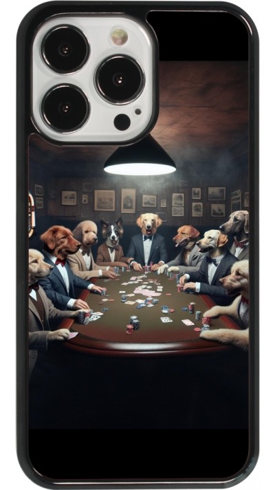 iPhone 13 Pro Case Hülle - Die Pokerhunde