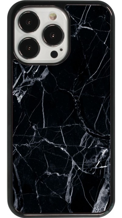 iPhone 13 Pro Case Hülle - Marble Black 01