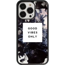 iPhone 13 Pro Case Hülle - Marble Good Vibes Only