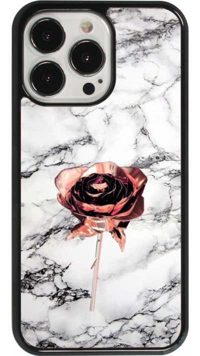 iPhone 13 Pro Case Hülle - Marble Rose Gold