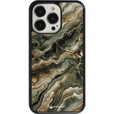 iPhone 13 Pro Case Hülle - Oliv Marmor