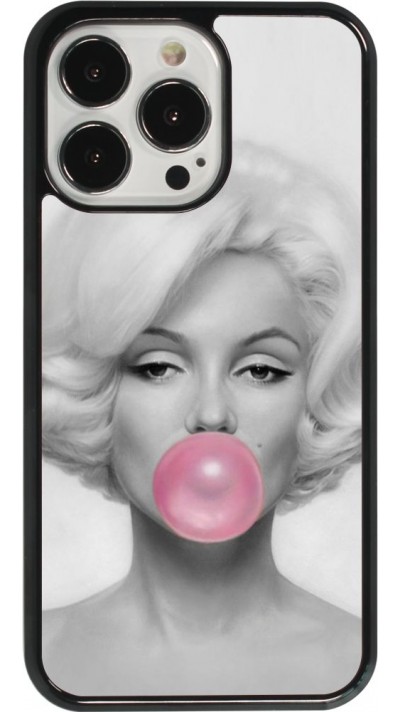 iPhone 13 Pro Case Hülle - Marilyn Bubble