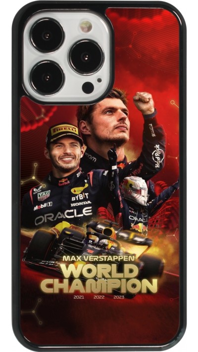 iPhone 13 Pro Case Hülle - Max Verstappen Champion 2023