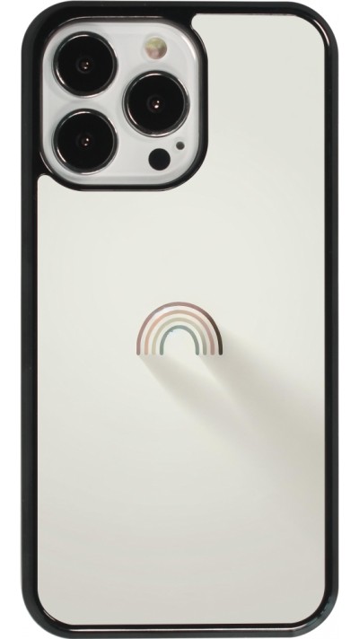 iPhone 13 Pro Case Hülle - Mini Regenbogen Minimal