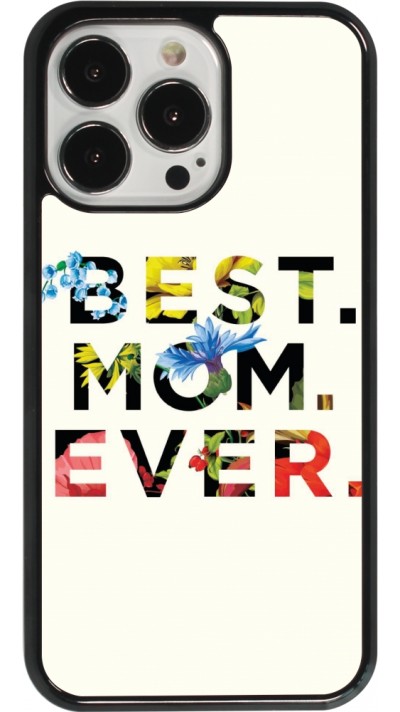 iPhone 13 Pro Case Hülle - Mom 2023 best Mom ever flowers