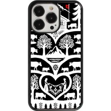 Coque iPhone 13 Pro - Poya Suisse 2 noir