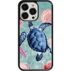 Coque iPhone 13 Pro - Preppy Turtle