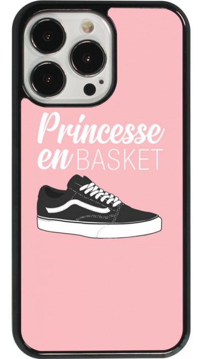 Coque iPhone 13 Pro - princesse en basket