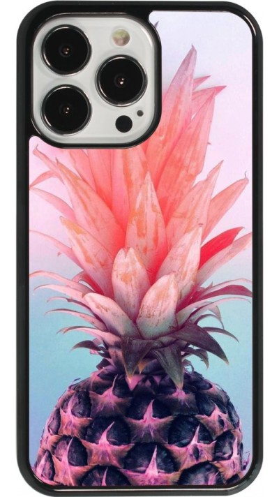 iPhone 13 Pro Case Hülle - Purple Pink Pineapple