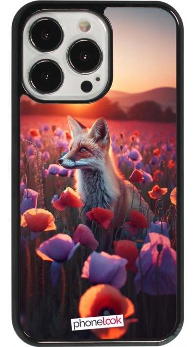 Coque iPhone 13 Pro - Renard pourpre au crépuscule