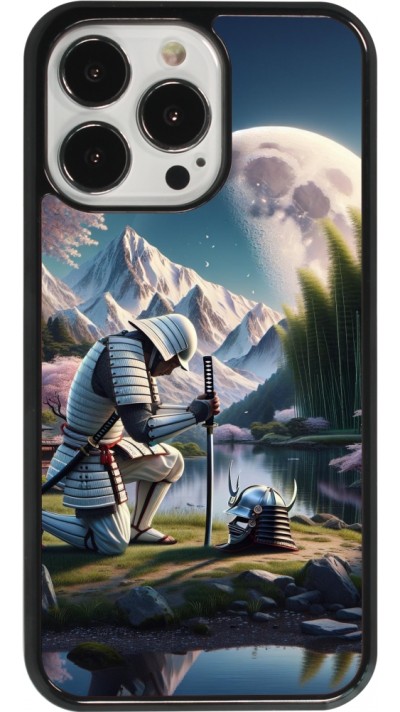 iPhone 13 Pro Case Hülle - Samurai Katana Mond