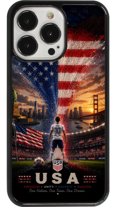 Coque iPhone 13 Pro - Football États-Unis splash 2026