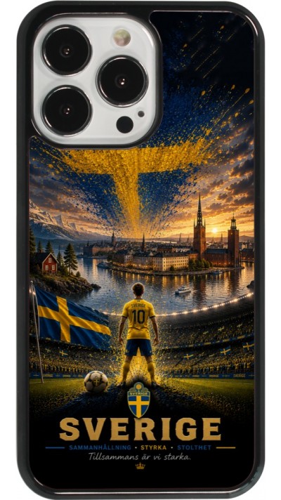 Coque iPhone 13 Pro - Football Suède splash 2026
