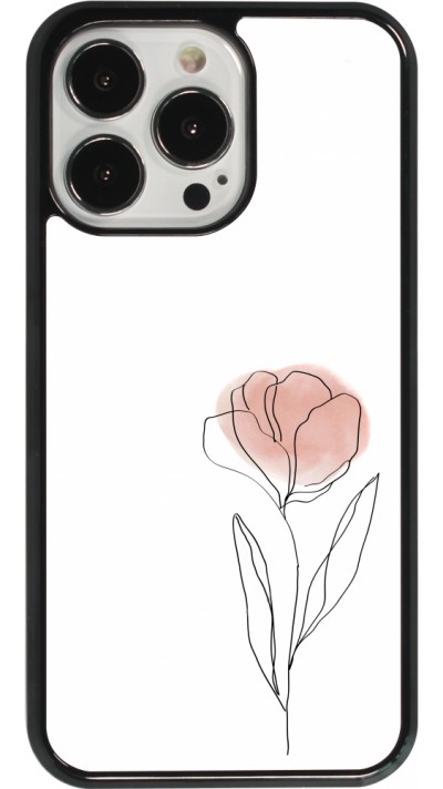 iPhone 13 Pro Case Hülle - Spring 23 minimalist flower