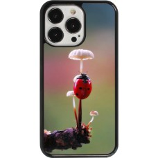 Coque iPhone 13 Pro - Ladybird on a mushroom 2026