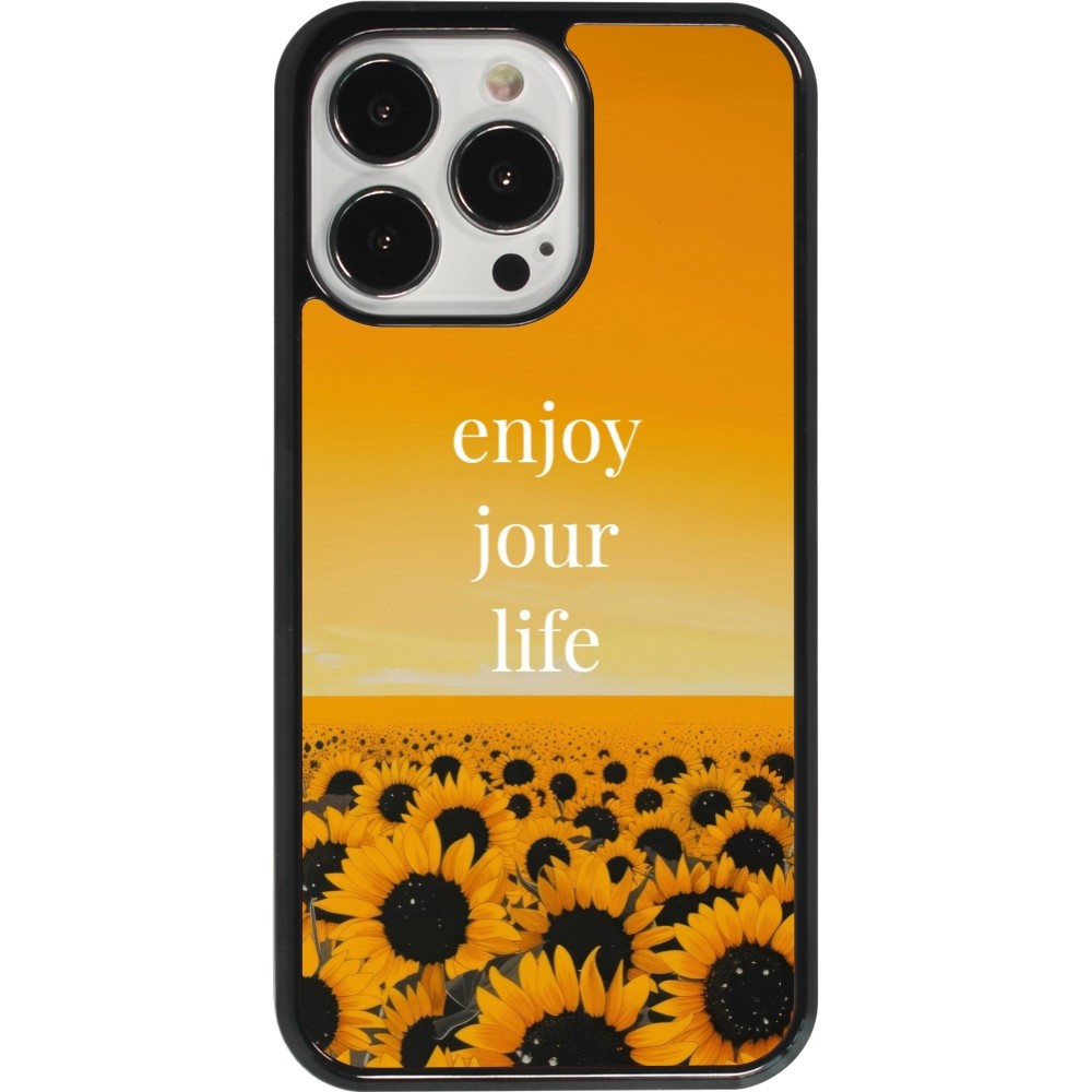 iPhone 13 Pro Case Hülle - Summer 2025 Enjoy your life