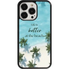 iPhone 13 Pro Case Hülle - Summer 2025 Life is better at the beach