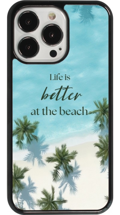 Coque iPhone 13 Pro - Summer 2025 Life is better at the beach