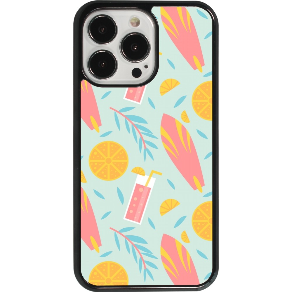 iPhone 13 Pro Case Hülle - Summer 2025 Pattern citron