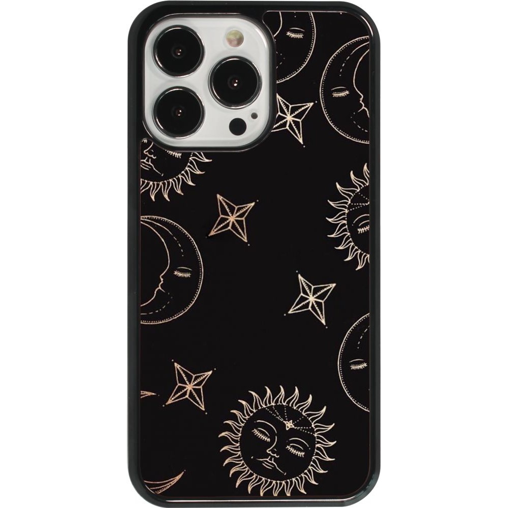 iPhone 13 Pro Case Hülle - Suns and Moons