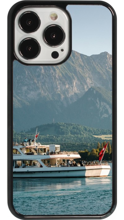 iPhone 13 Pro Case Hülle -  Nationalfeiertag Schweiz Bateau Leman