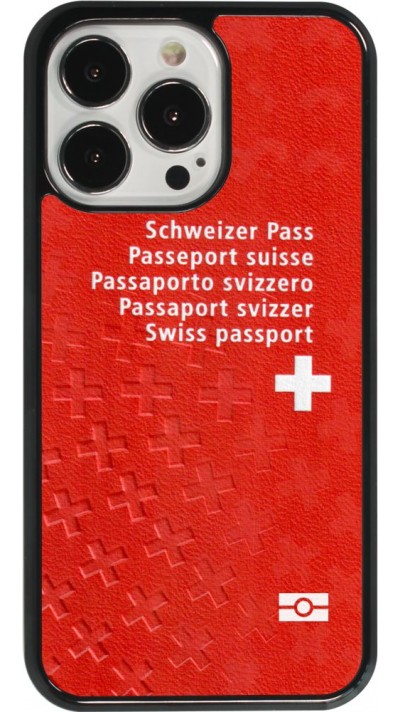 Coque iPhone 13 Pro - Swiss Passport