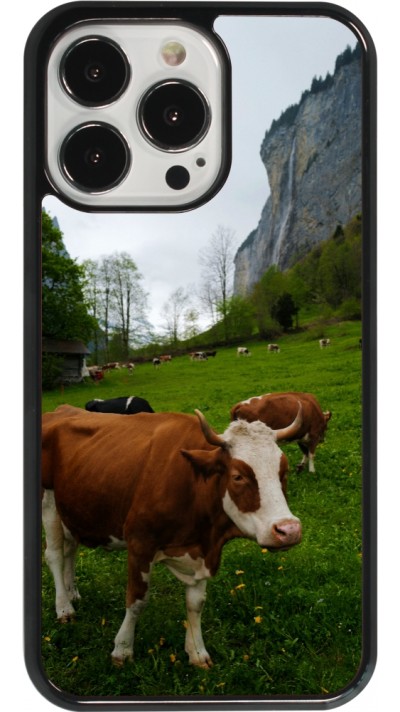 iPhone 13 Pro Case Hülle -  Nationalfeiertag Schweiz Kühe
