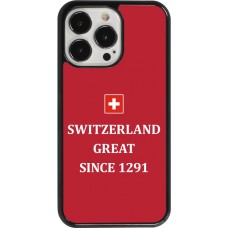 Coque iPhone 13 Pro - Switzerland Great Since 1291