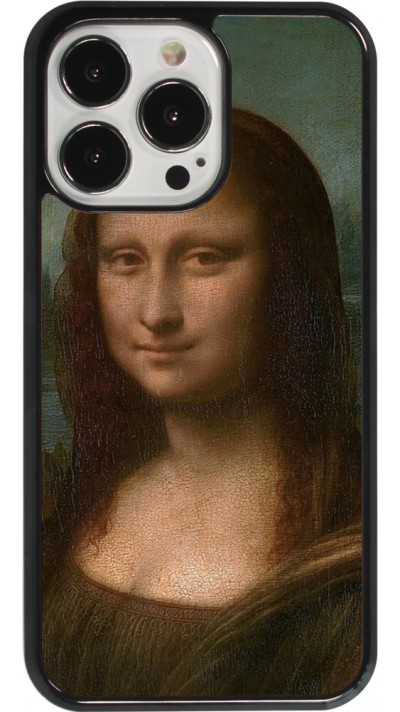 Coque iPhone 13 Pro - Tableau art - La Joconde - Léonard de Vinci