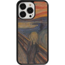 Coque iPhone 13 Pro - Tableau art - Le Cri - Edvard Munch