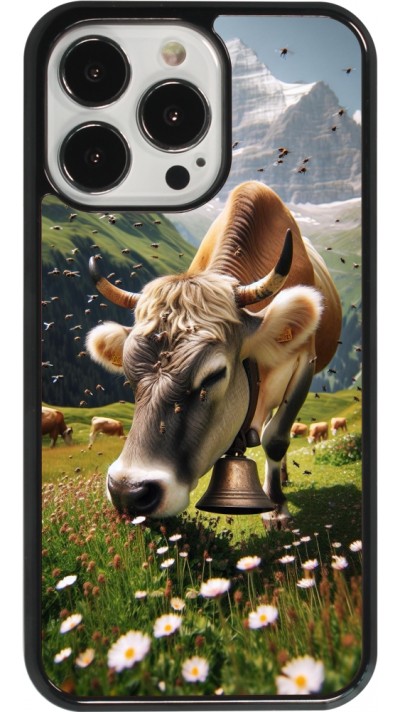 Coque iPhone 13 Pro - Vache montagne Valais